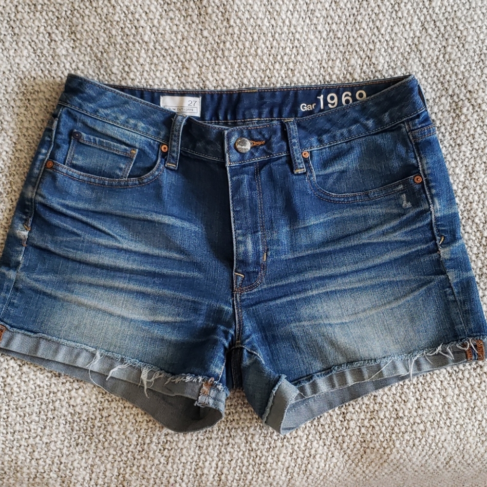 Gap jean shorts